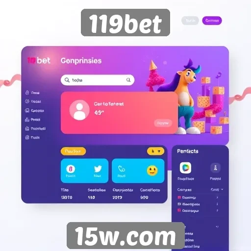 Interface e experiência do usuário no 119bet